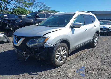 2016 Nissan Rogue Sv z USA, uszkodzony, nr VIN 5N1AT2MTXGC849097